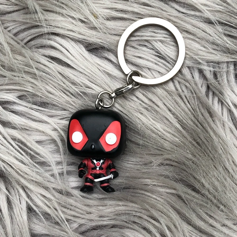 Funko Pocket Pop! Keychain Marvel Deadpool Inverse Black Suit 1.5